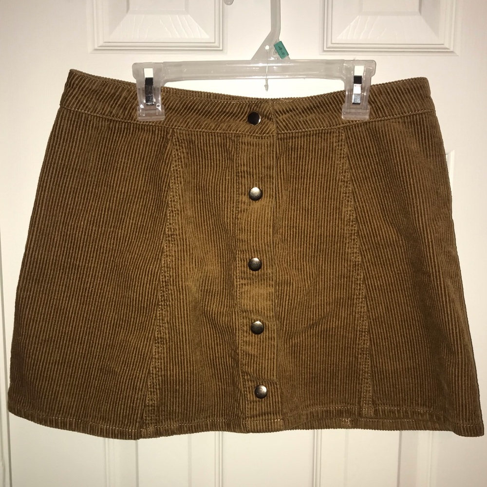 forever 21 corduroy skirt